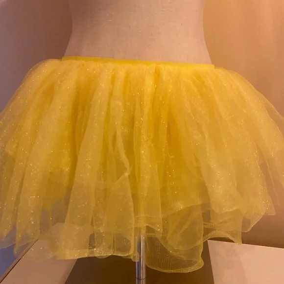 Yellow Tulle Skirt fairy core festival costume 🧚 - Picture 6 of 11